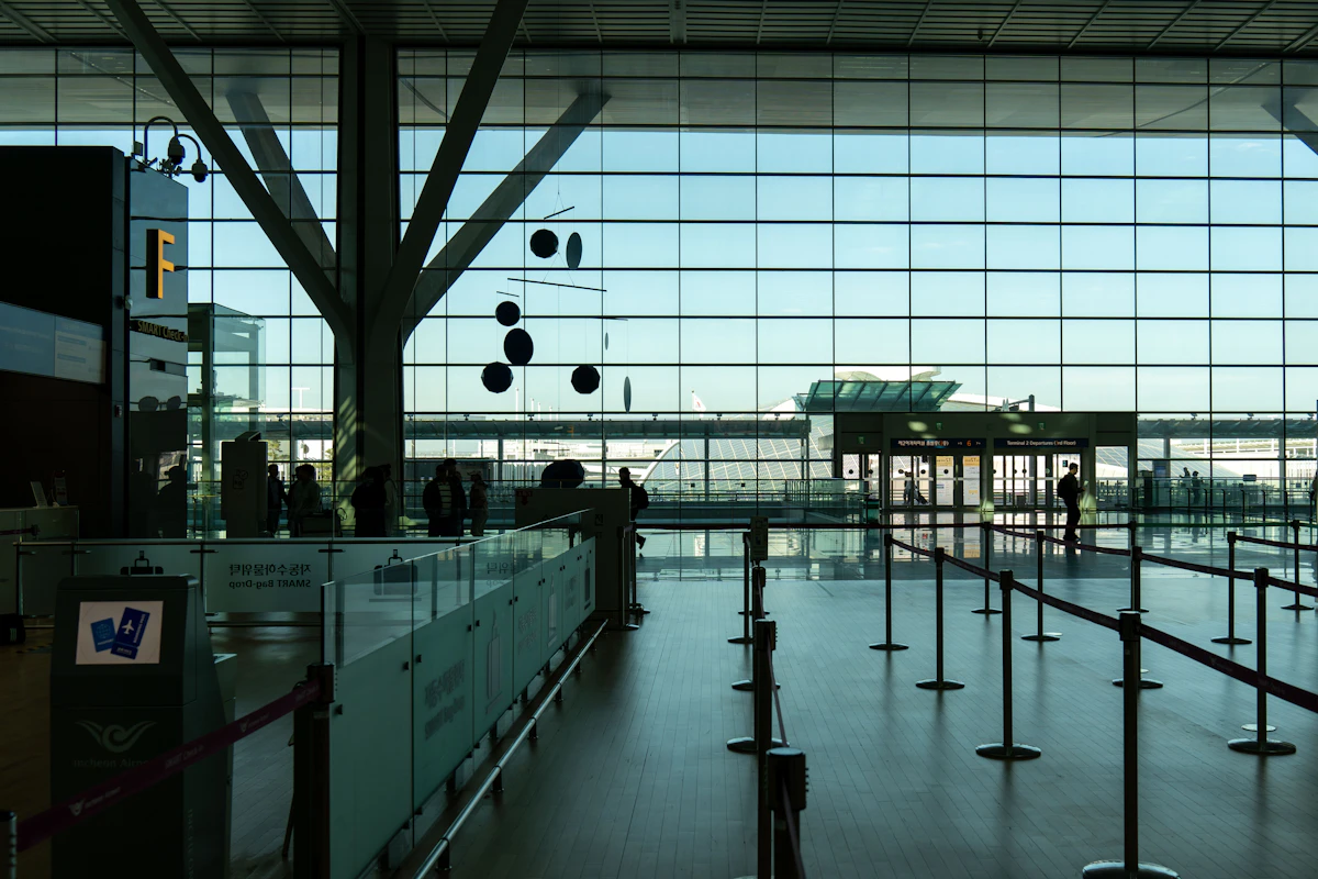 Naples International Airport terminal — arrival point for budget flights from London.